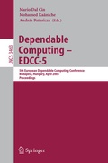 Cover: Dependable Computing - EDCC 2005 - Springer