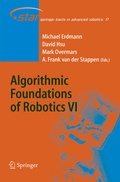 Cover: Algorithmic Foundations of Robotics VI - Springer