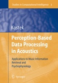 Cover: Perception-Based Data Processing in Acoustics - Springer