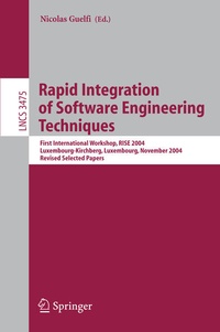 Enlarge image Cover: Rapid Integration of Software Engineering Techniques - Springer