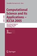 Cover: Computational Science and Its Applications - ICCSA 2005 - Springer