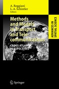 Cover: Methods and Models in Transport and Telecommunications - Springer