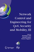 Cover: Network Control and Engineering for QOS, Security and Mobility, III - Springer