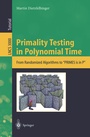 Cover: Primality Testing in Polynomial Time - Springer