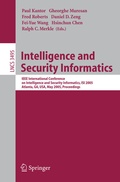 Cover: Intelligence and Security Informatics - Springer