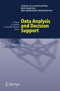 Cover: Data Analysis and Decision Support - Springer