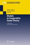 Cover: Models in Cooperative Game Theory - Springer