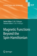 Cover: Magnetic Functions Beyond the Spin-Hamiltonian - Springer
