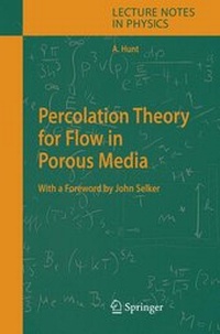 Enlarge image Cover: Percolation Theory for Flow in Porous Media - Springer