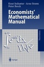Cover: Economists' Mathematical Manual - Springer