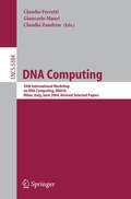 Cover: DNA Computing - Springer