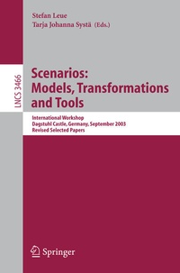 Enlarge image Cover: Scenarios: Models, Transformations and Tools - Springer