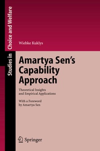 Enlarge image Cover: Amartya Sen's Capability Approach - Springer
