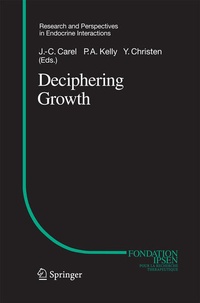Enlarge image Cover: Deciphering Growth - Springer