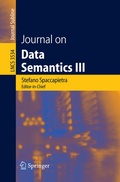Cover: Journal on Data Semantics III - Springer