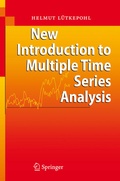 Cover: New Introduction to Multiple Time Series Analysis - Springer