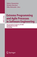Cover: Extreme Programming and Agile Processes in Software Engineering - Springer