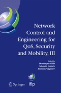 Cover: Network Control and Engineering for QOS, Security and Mobility, III - Springer