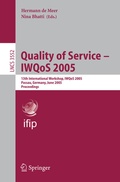 Cover: Quality of Service - IWQoS 2005 - Springer