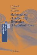 Cover: Mathematics of Large Eddy Simulation of Turbulent Flows - Springer