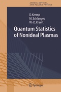Cover: Quantum Statistics of Nonideal Plasmas - Springer