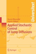 Cover: Applied Stochastic Control of Jump Diffusions - Springer