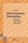 Cover: Third Generation Photovoltaics - Springer