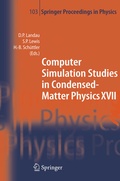 Cover: Computer Simulation Studies in Condensed-Matter Physics XVII - Springer