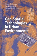 Cover: Geo-Spatial Technologies in Urban Environments - Springer