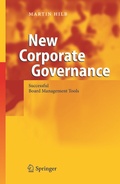 Cover: New Corporate Governance - Springer