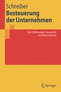 Cover: Besteuerung der Unternehmen - Springer