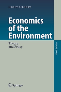 Enlarge image Cover: Economics of the Environment - Springer