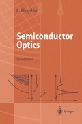 Cover: Semiconductor Optics - Springer