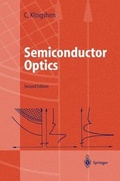 Cover: Semiconductor Optics - Springer