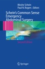 Cover: Schein's Common Sense Emergency Abdominal Surgery - Springer