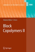 Cover: Block Copolymers II - Springer
