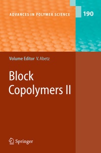 Enlarge image Cover: Block Copolymers II - Springer