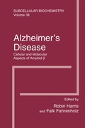 Cover: Alzheimer's Disease: Cellular and Molecular Aspects of Amyloid beta - Birkhauser Boston Inc