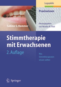 Abbildung von: Stimmtherapie mit Erwachsenen - Springer