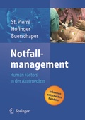 Cover: Notfallmanagement - Springer