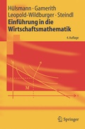 Cover: Einf&uuml;hrung in die Wirtschaftsmathematik - Springer