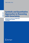 Cover: Symbolic and Quantitative Approaches to Reasoning with Uncertainty - Springer