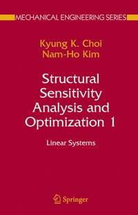 Enlarge image Cover: Structural Sensitivity Analysis and Optimization 1 - Springer