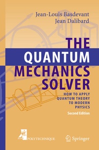 Enlarge image Cover: The Quantum Mechanics Solver - Springer