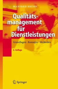 Abbildung von: Qualitätsmanagement für Dienstleistungen - Springer