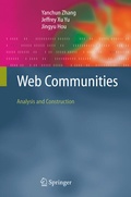 Cover: Web Communities - Springer