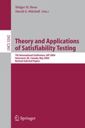 Cover: Theory and Applications of Satisfiability Testing - Springer