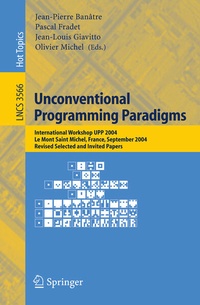 Enlarge image Cover: Unconventional Programming Paradigms - Springer