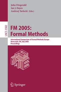 Enlarge image Cover: FM 2005: Formal Methods - Springer