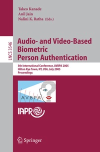 Enlarge image Cover: Audio- and Video-Based Biometric Person Authentication - Springer